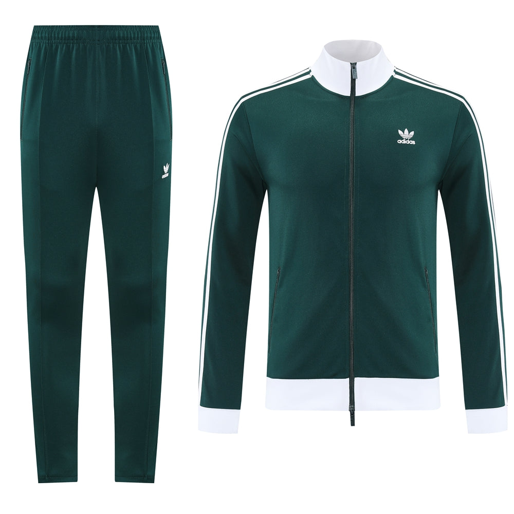 Adidas Dark Green Jacket Suit