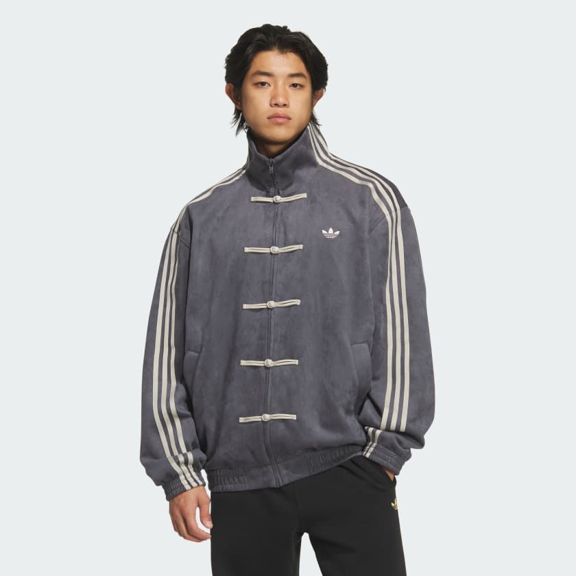 adidas Chinese Limited Edition Casual Jacket Unisex Dark Grey