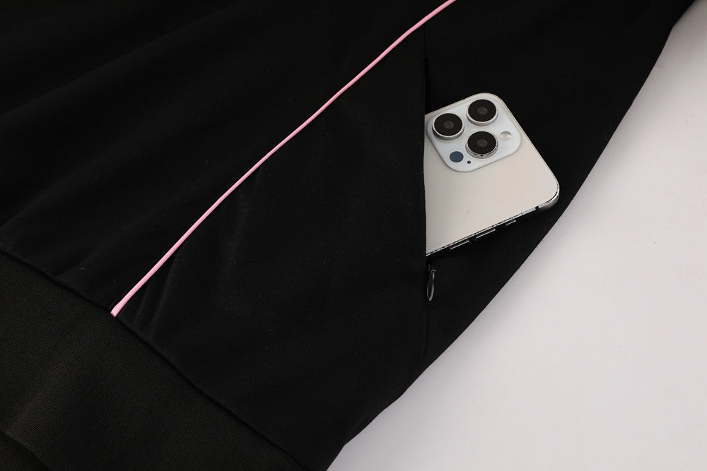 INTER Miami Hoodie JACKET SUIT BLACK 2025/26