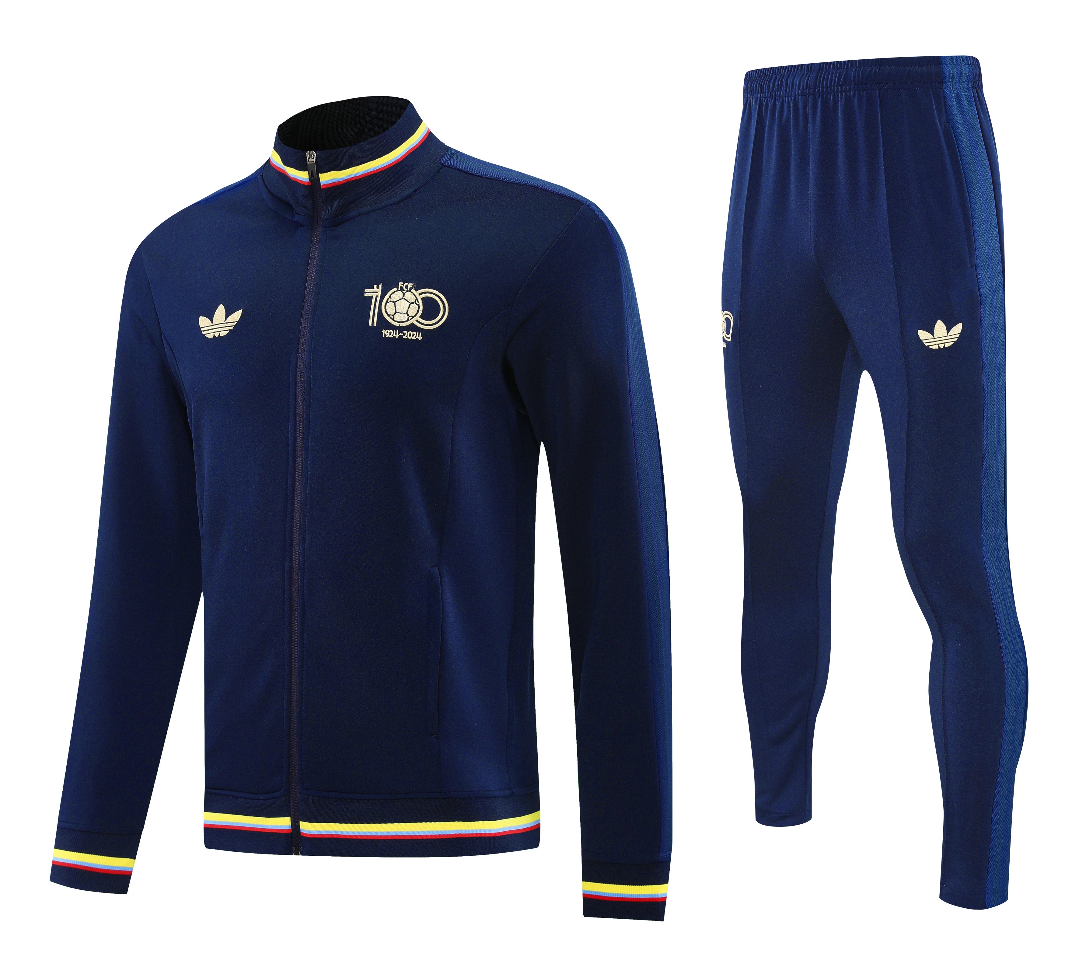 Adidas Anniversary Navy Blue Jacket Suit