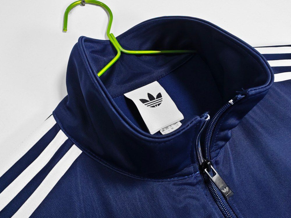 adidas Oasis Tour Logo Blue 3-Stripes Classic Top Men Jacket