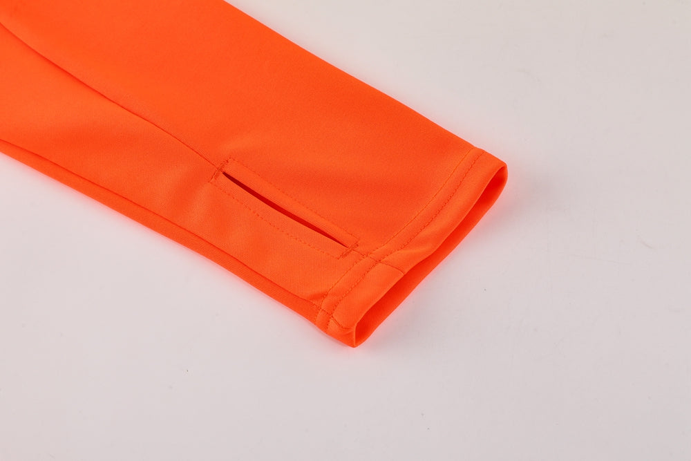 Adidas Track Suit - Leopard Camo Orange with White Strips