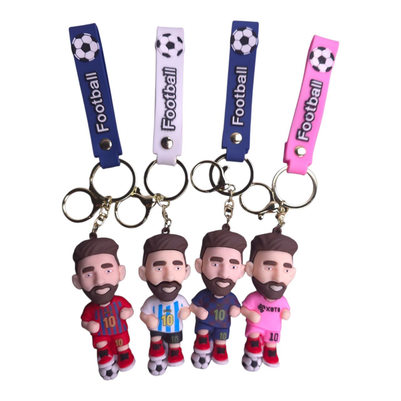 Mini Football Player Keychain – Cartoon Style