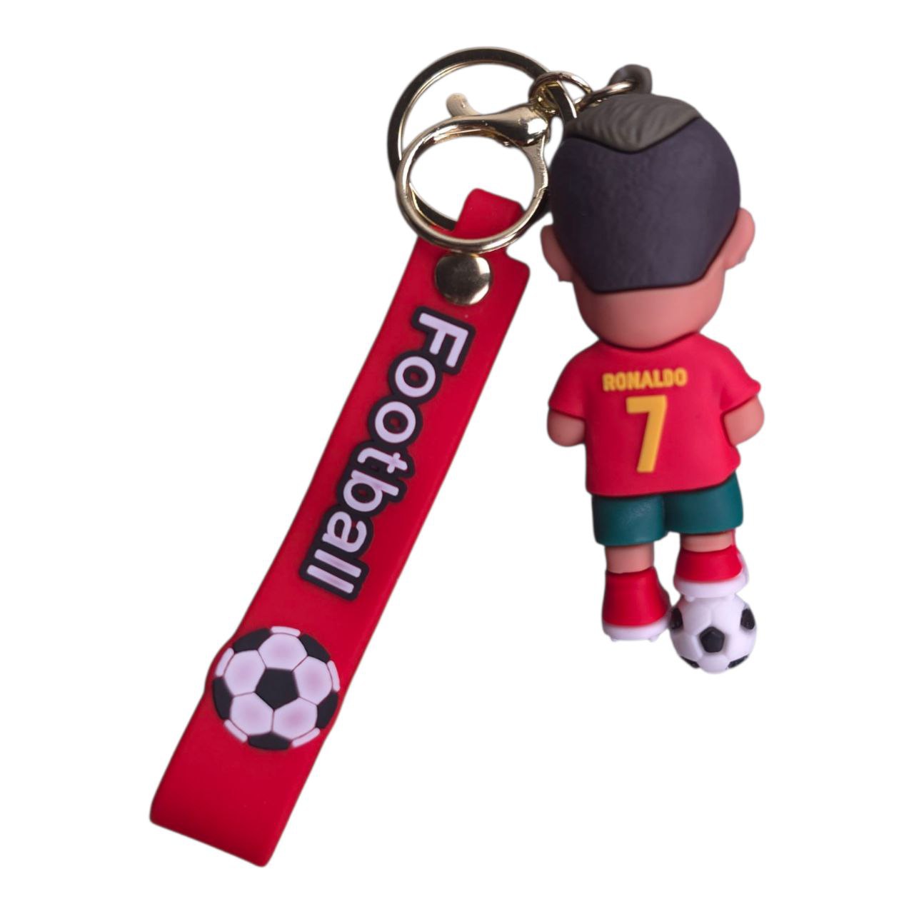 Mini Football Player Keychain – Cartoon Style