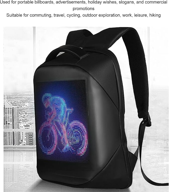 GlowBag 5X –B LED Smart Backpack