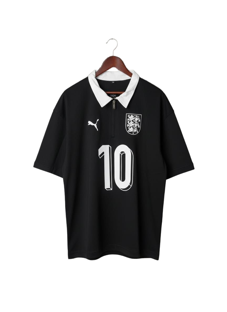 England Special Edition polo Black Shirt