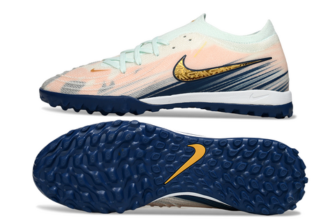 Nike Phantom GX 2 Elite TF Artificial Turf Soccer Shoes - Pink/Blue/Gold