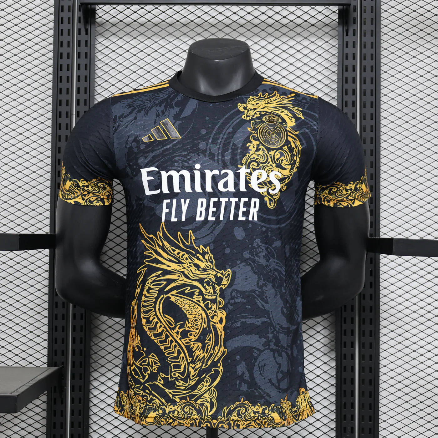 RM Player Version Special Black/gold Jersey 2024/25