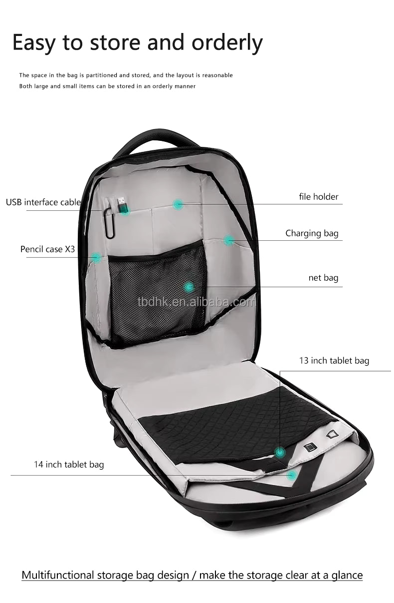 GlowBag 5X –B LED Smart Backpack