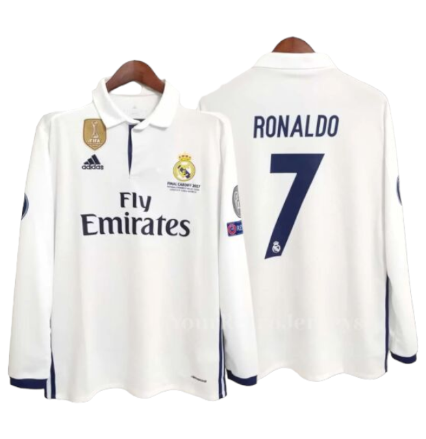 RM home long sleeves CLASSIC JERSEY 2015/16 ronaldo 7