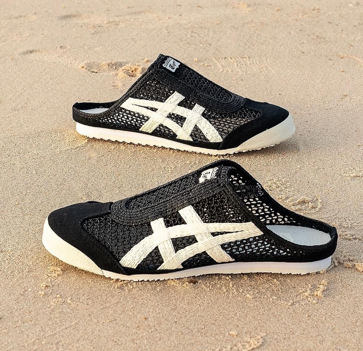 Onitsuka Tiger Mexico 66 Sabot Black Cream