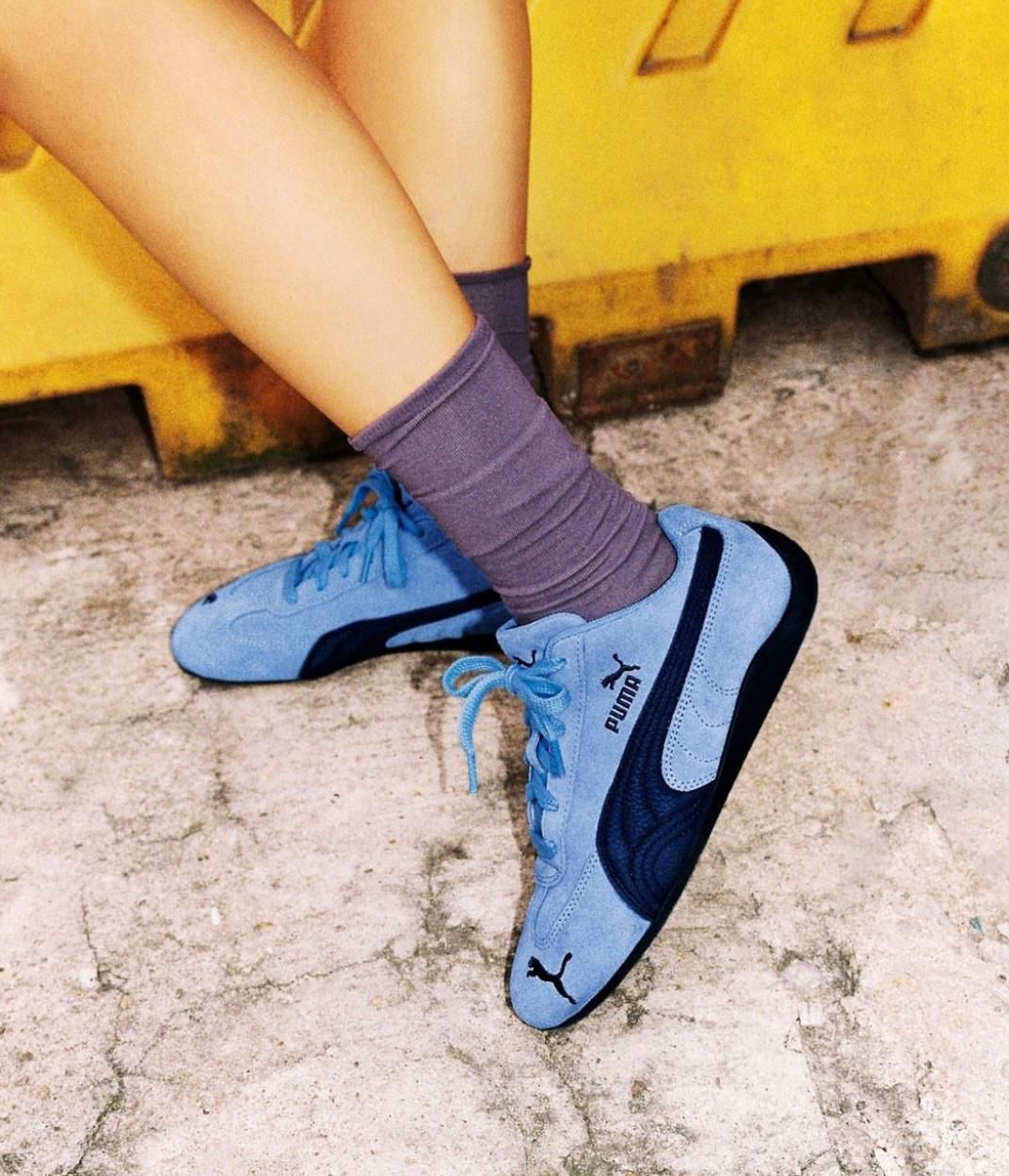 Pu_ma Speedcat Archive Team Light Blue Club Navy