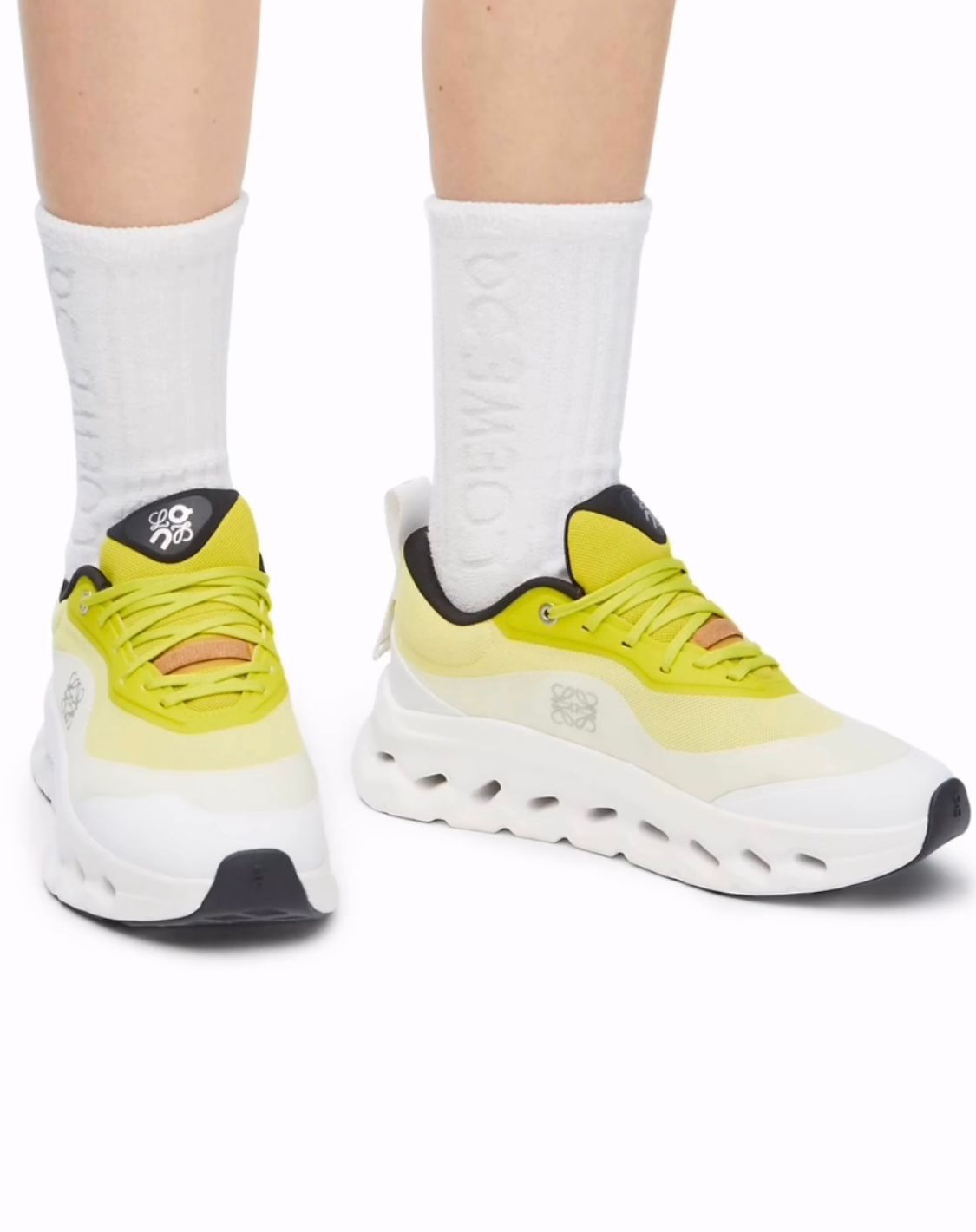 Loewe X On Cloudtilt 2.0 Running Shoes In yellow White