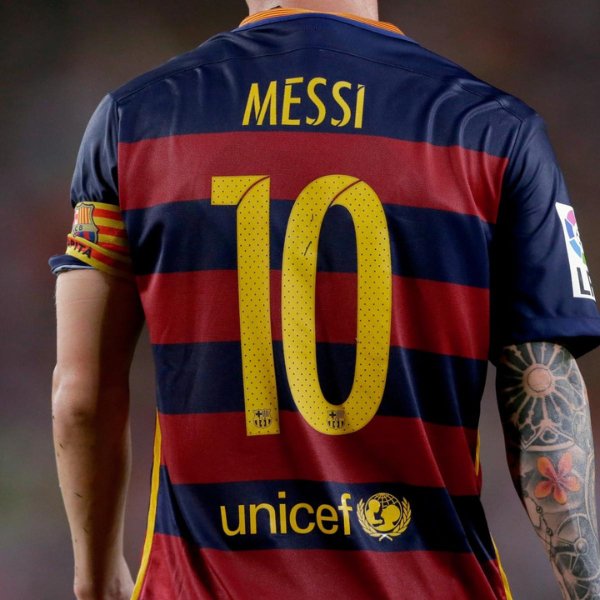 BRC Classic 2015/16 FINAL with Messi 10 & badges Jersey