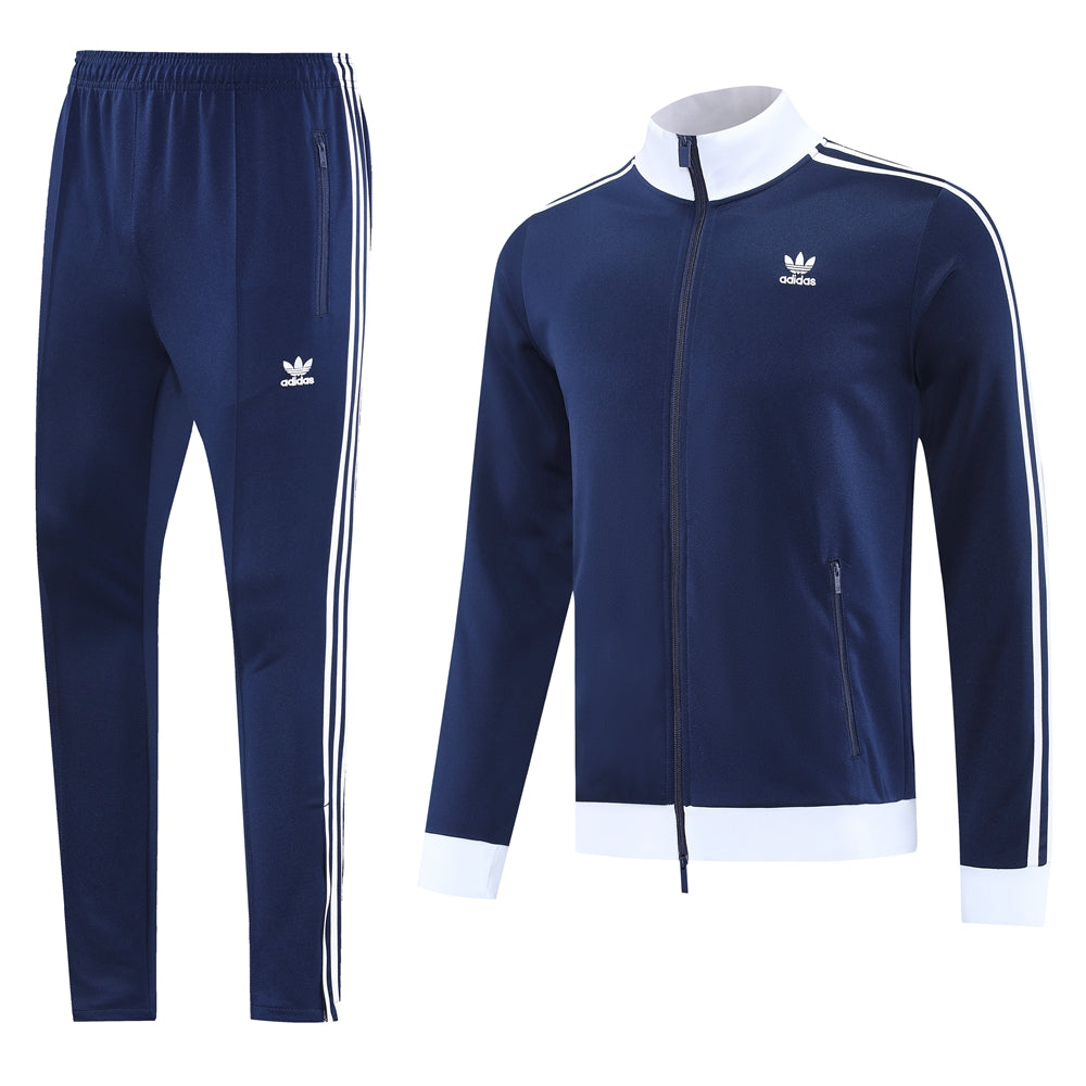 Adidas Navy Blue Jacket Suit