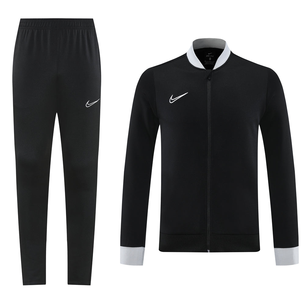 Nike Classic Jacket Suit - Black and White Trim