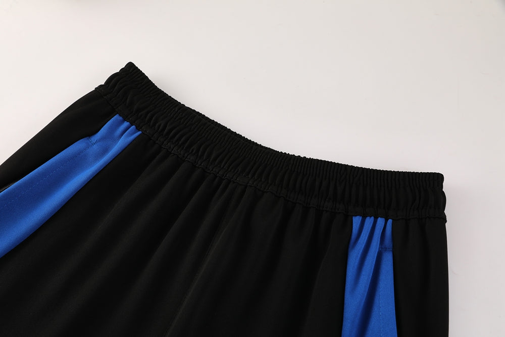 Adidas Track Suit - Leopard Camo Light Grey with Blue Strips