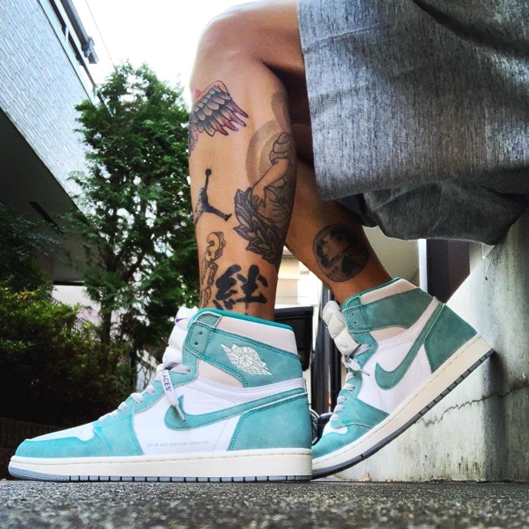 Nike Air Jordan 1 High Turbo Green