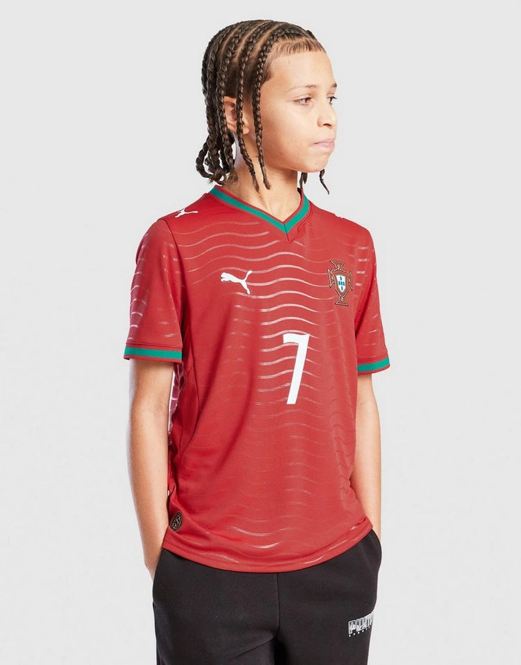 Portugal Home Kids Kit 25/26 Ronaldo #7