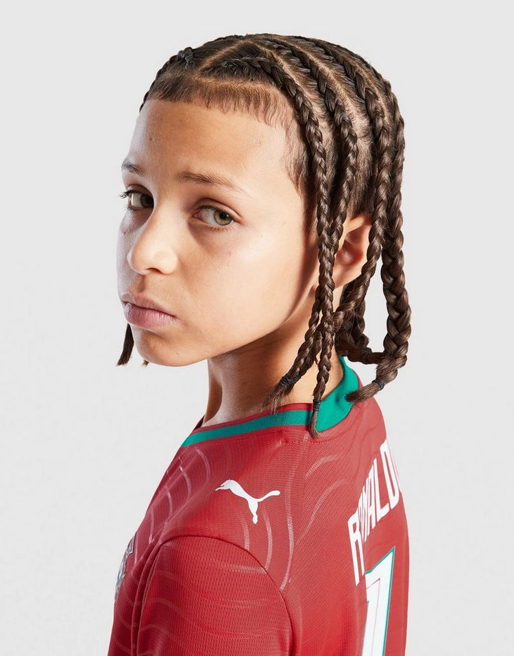Portugal Home Kids Kit 25/26 Ronaldo #7