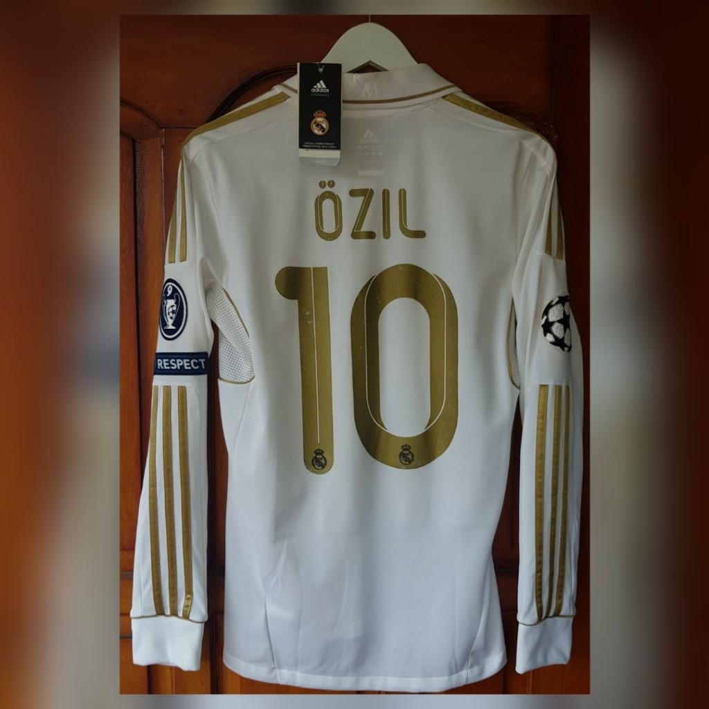 RM HOME L/S UEFA Champions League CLASSIC JERSEY 2011-12 OZIL 10