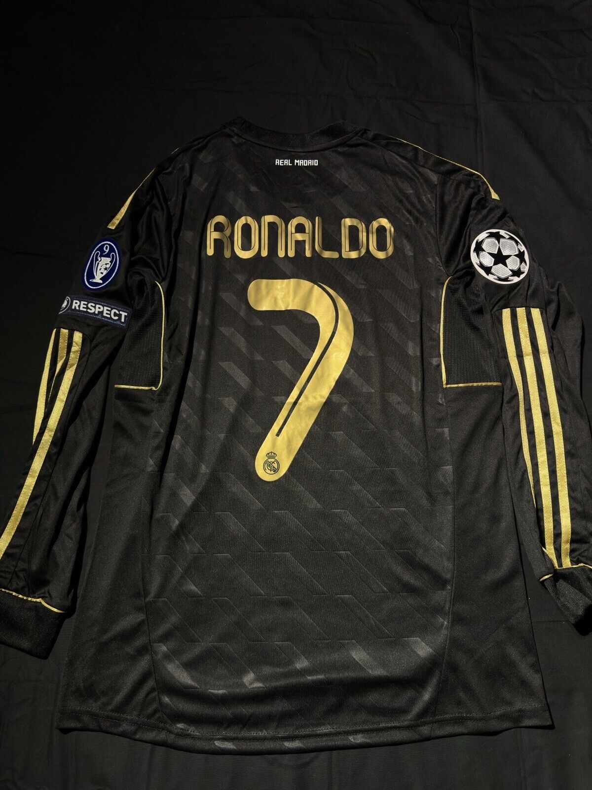 RM AWAY L/S CLASSIC JERSEY 2011/12 RONALDO 7