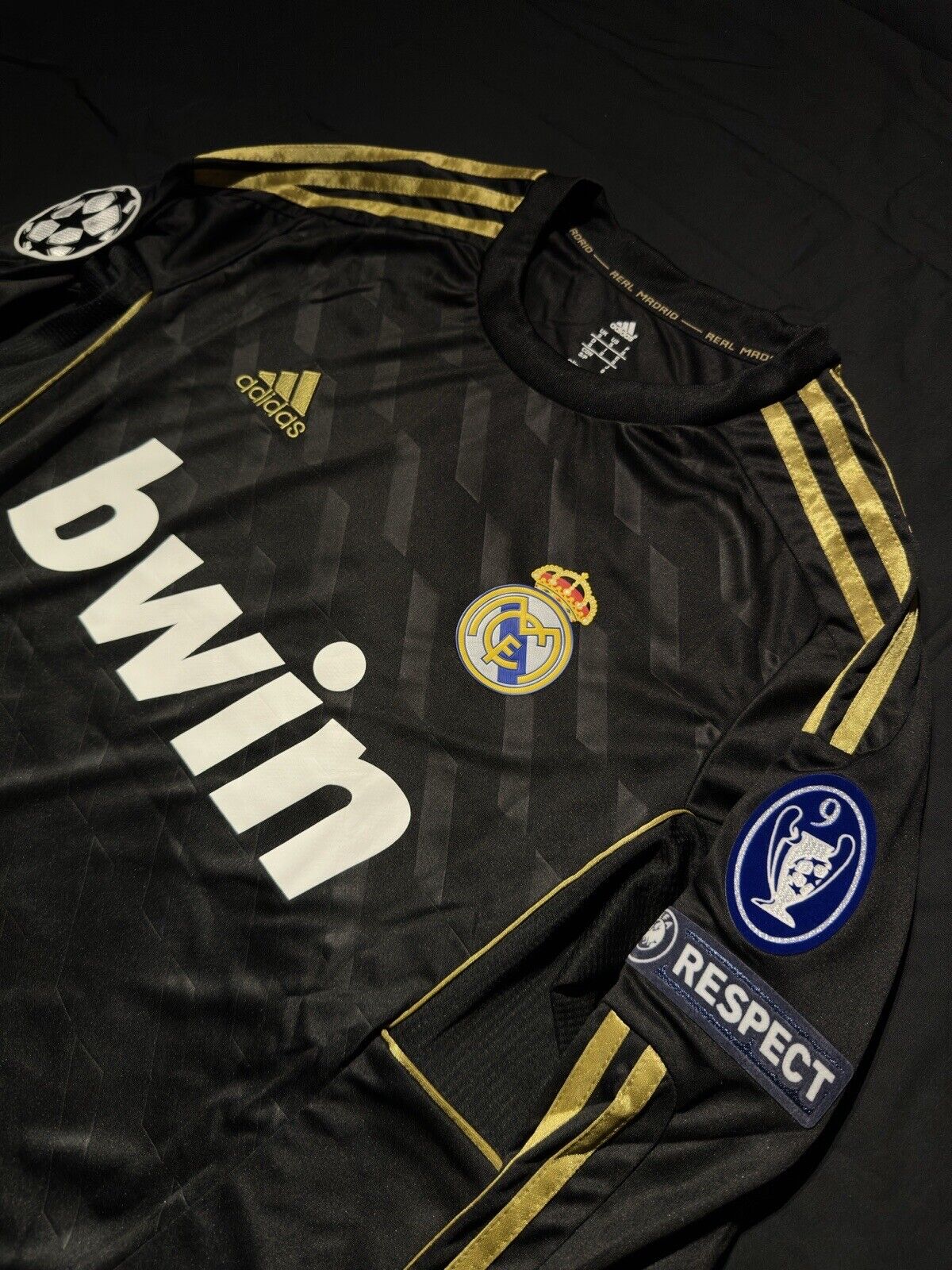 RM AWAY L/S CLASSIC JERSEY 2011/12 RONALDO 7