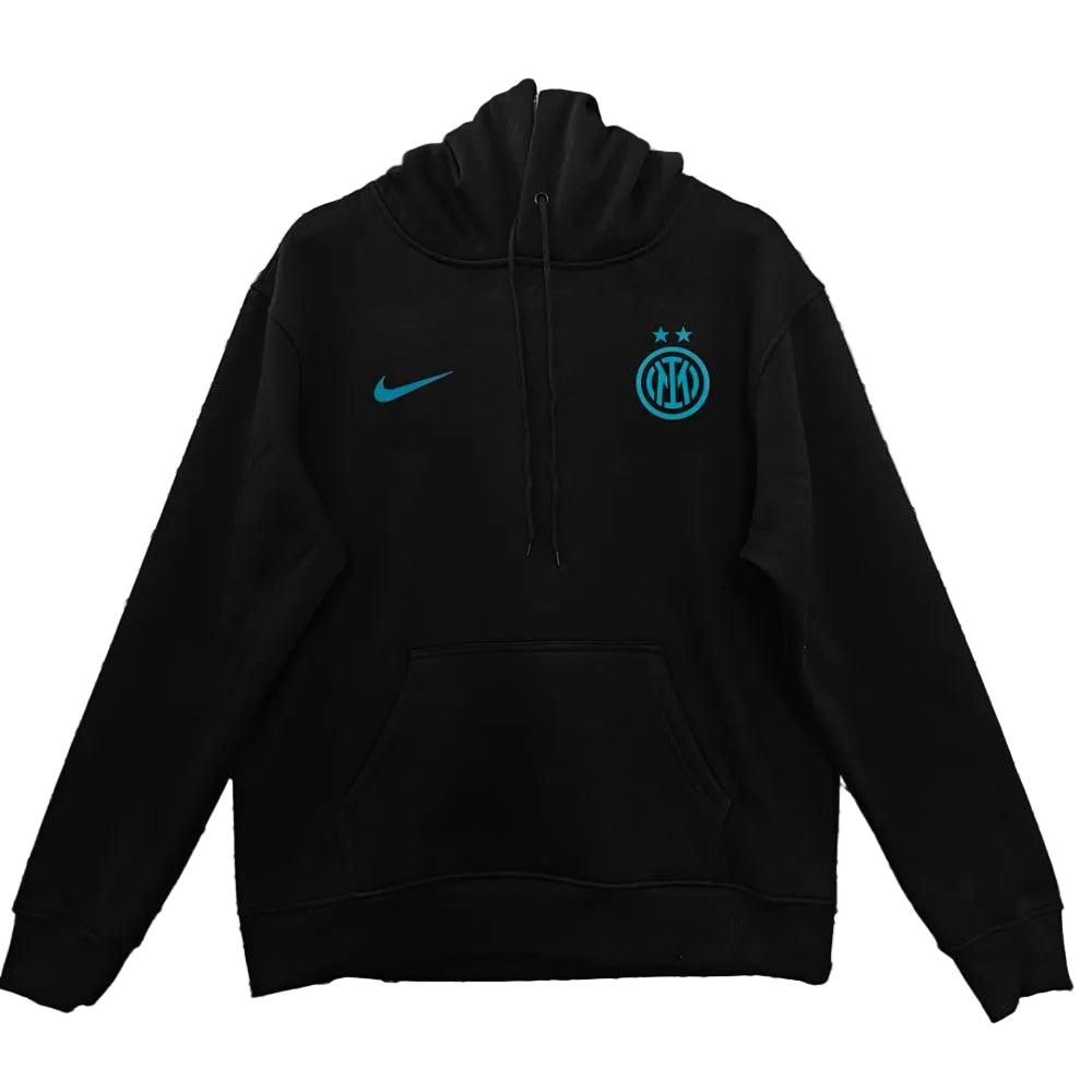 Inter Milan black Hoodie Top