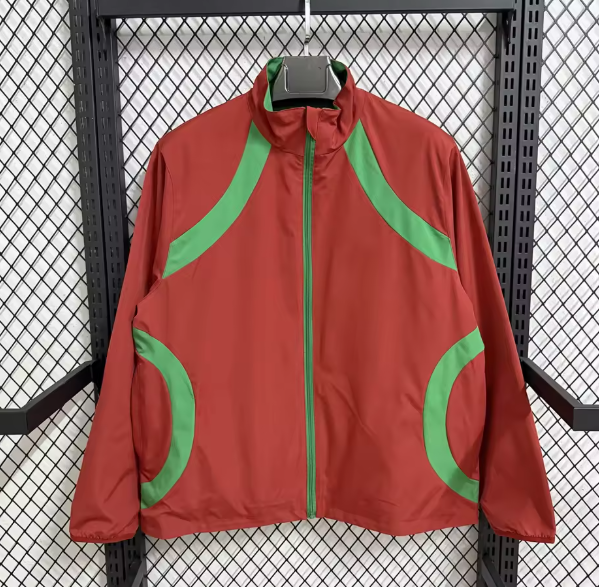 Morocco Club Windproof Reversible Jacket Football Team Training Jacket