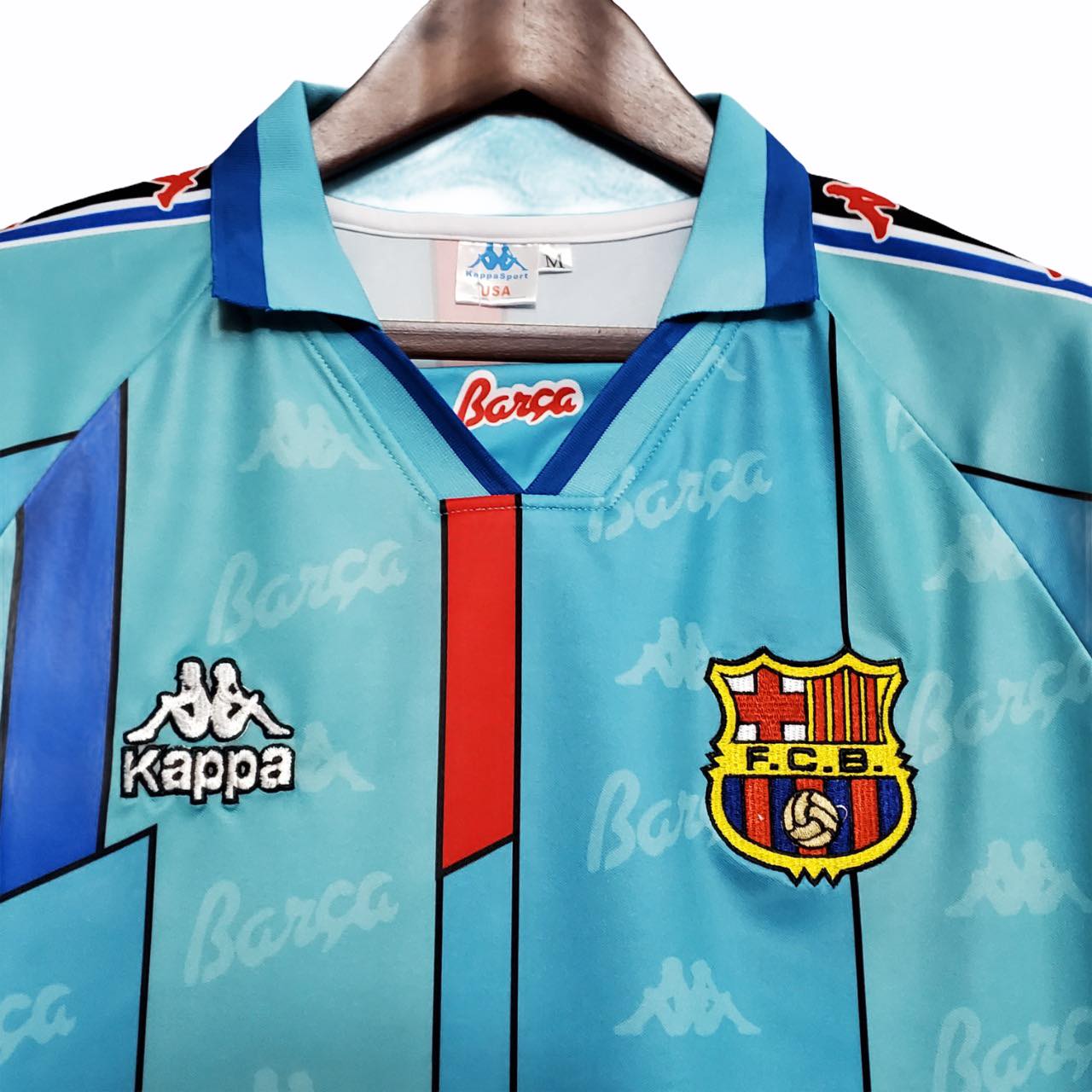 برشلونة  كلاسك1996/97 Jersey with RONLDO 9