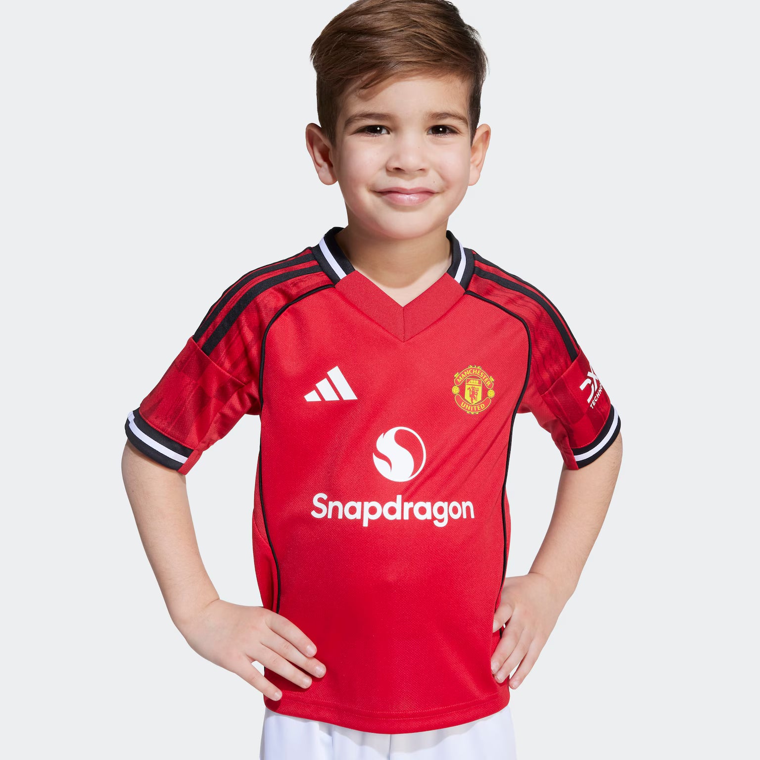 Man United Home Kit Kids 2025/26