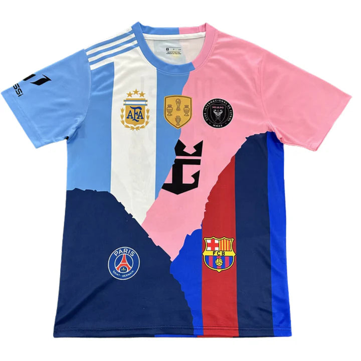 Lionel Messi Limited Edition All Club Mix Jersey