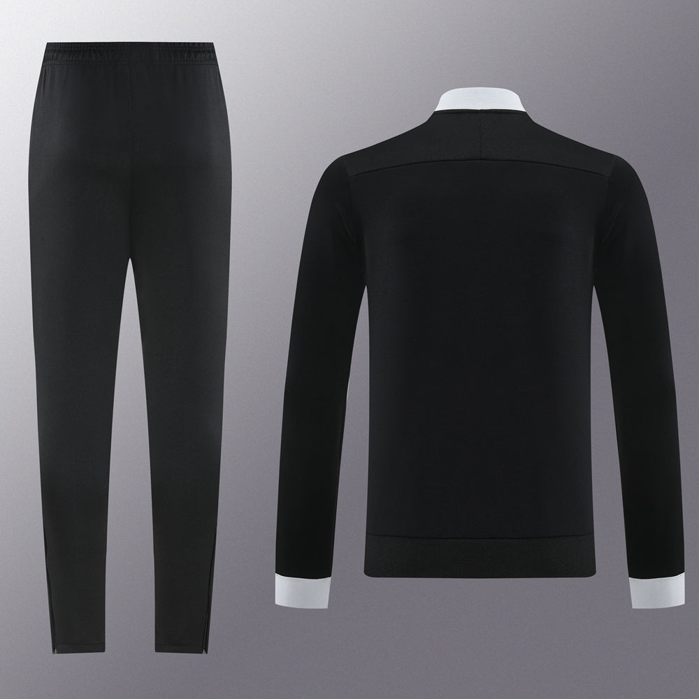 Nike Classic Jacket Suit - Black and White Trim