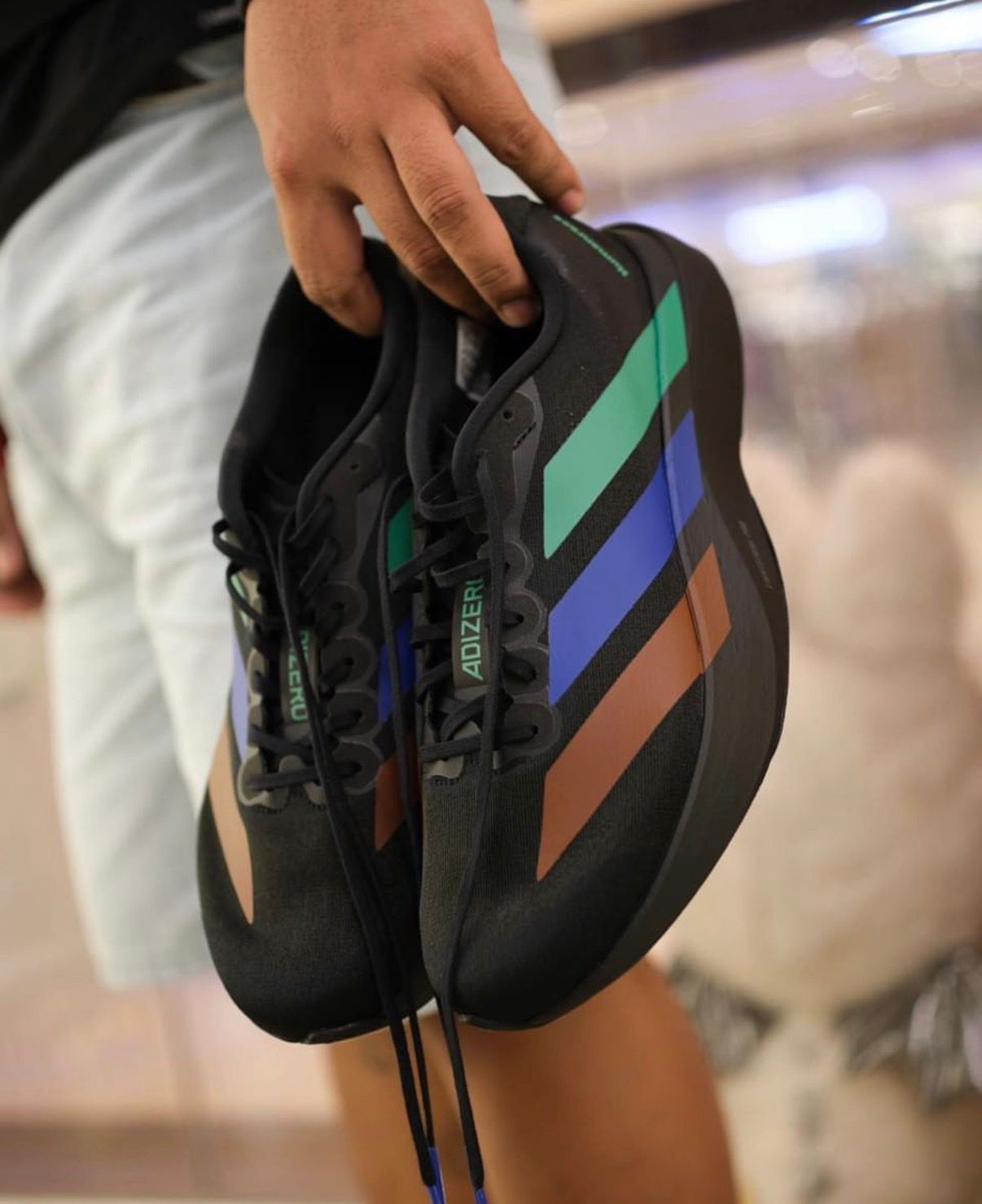 adidas Adizero Evo SL Pharrell Humanrace Black Green Blue