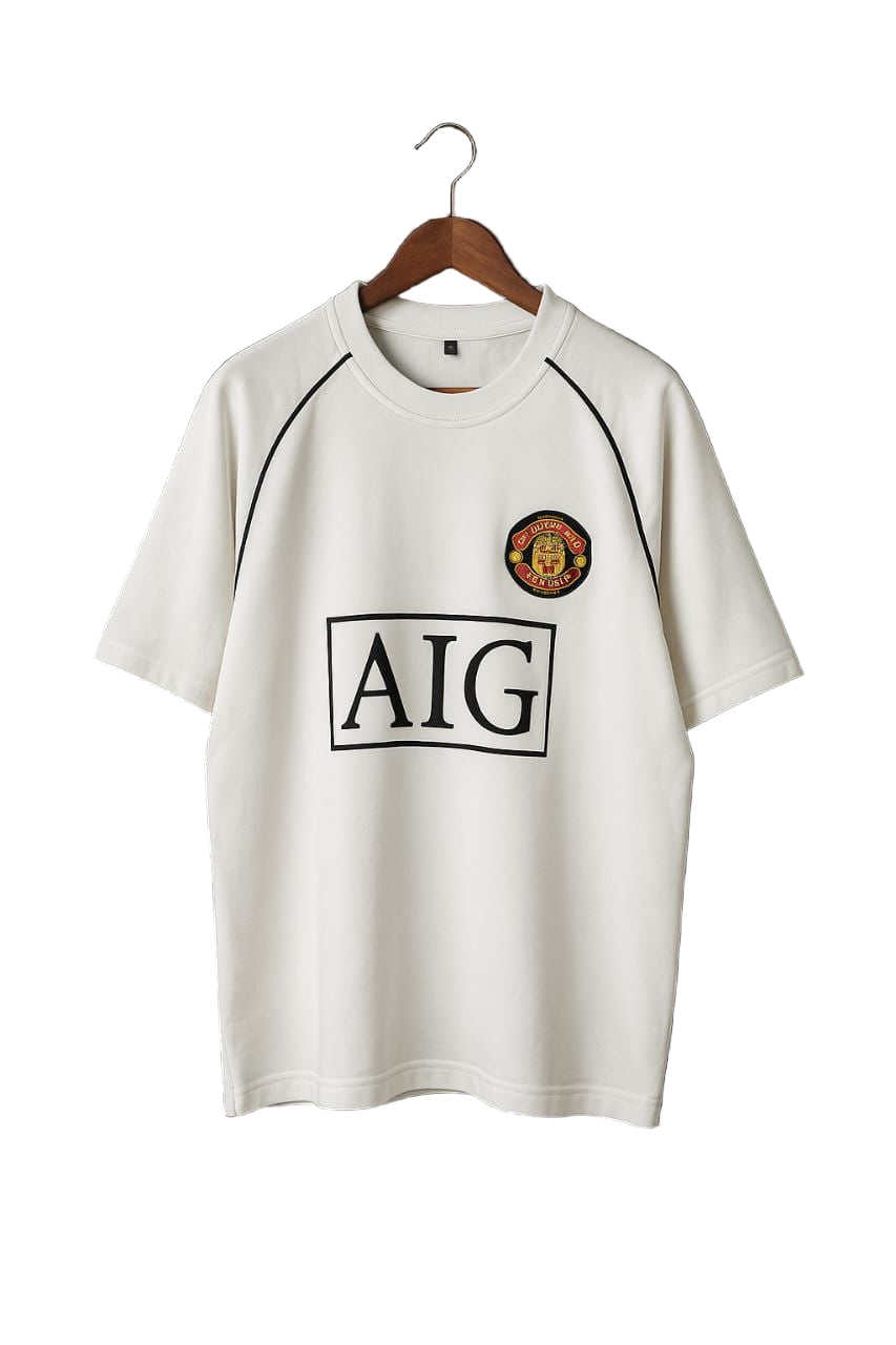 Man United White Classic Shirt
