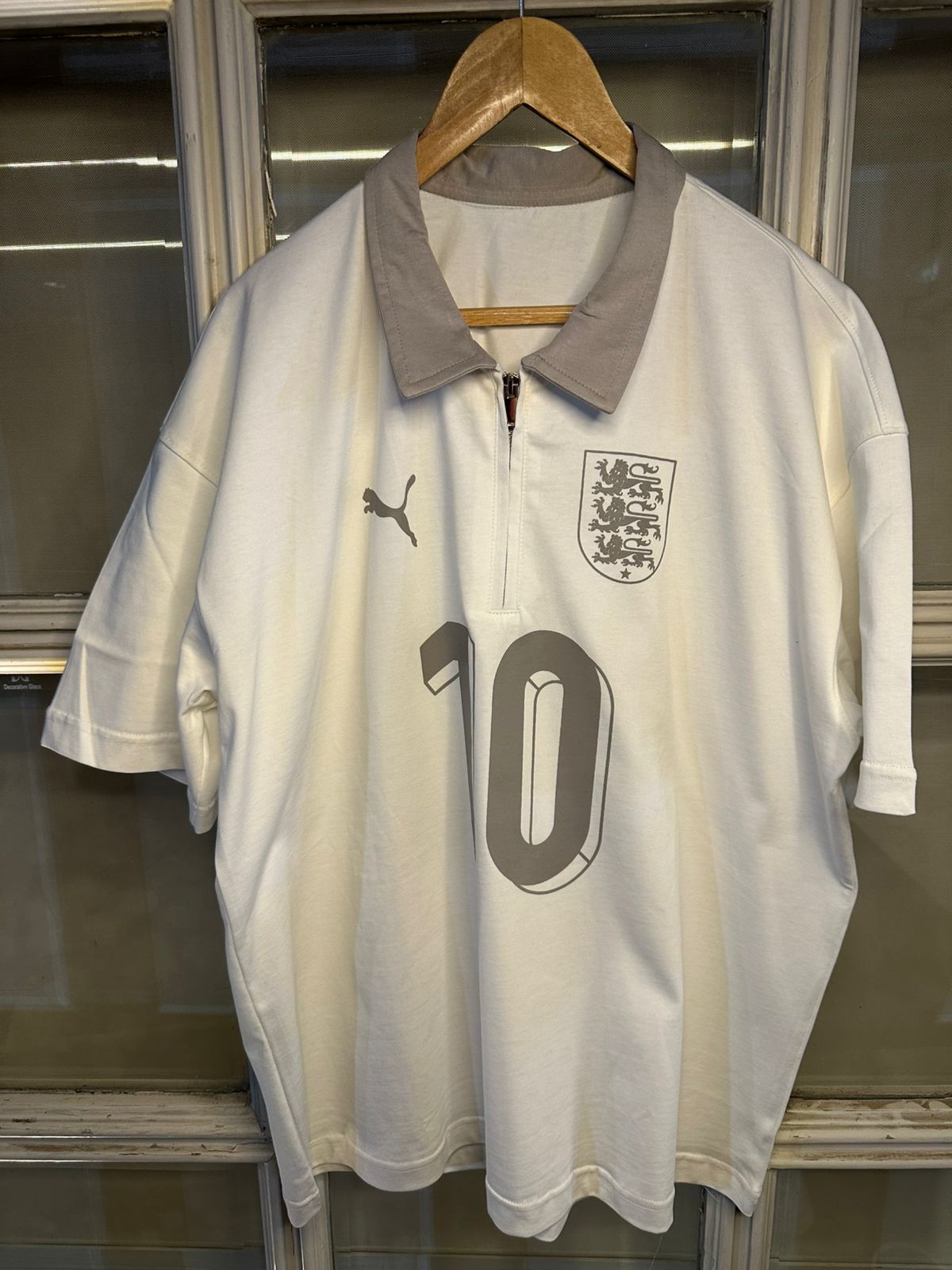 England Special Edition polo White Shirt