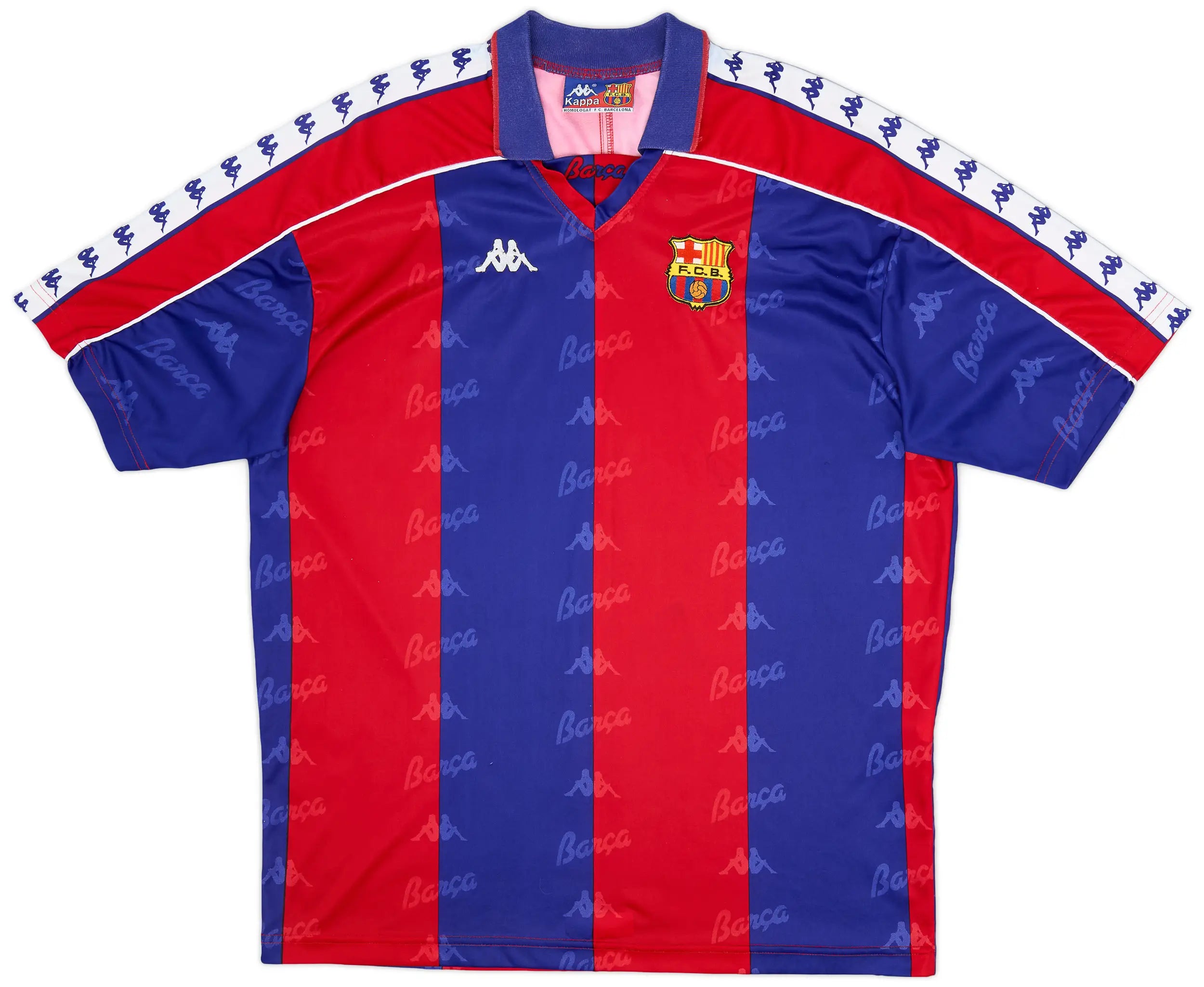 تيشيرت برشلونة الاساسي 92 كلاسك