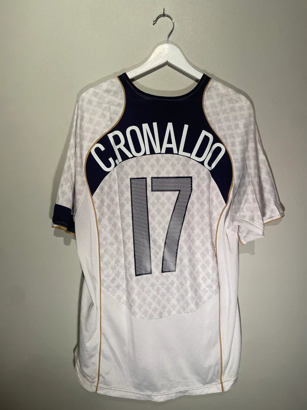 Portugal Classic Away jersey 2004-06 with Ronaldo 17