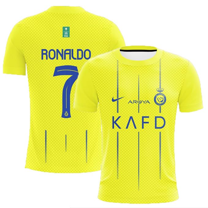 تيشيرت نادي النصر نسخه لاعب 23/24 RONALDO 7