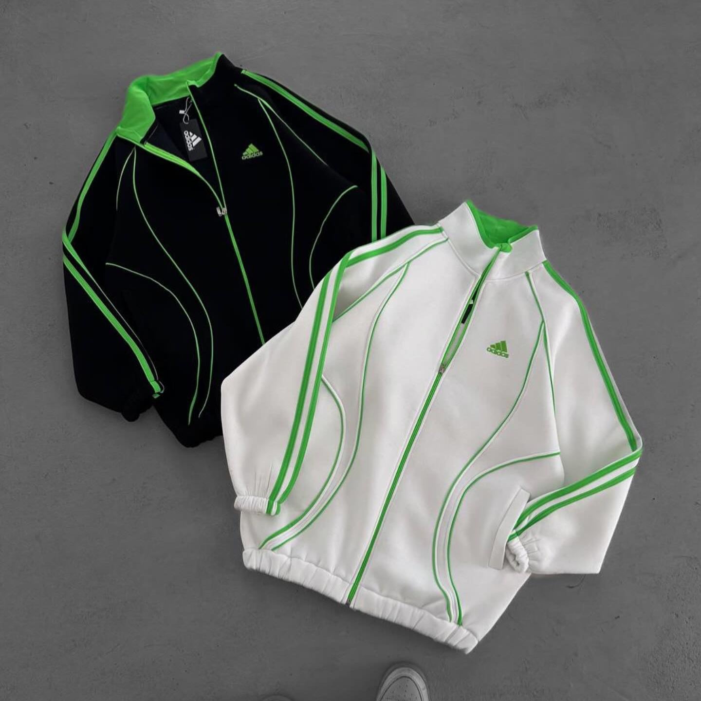 Premium Half-Zip Oversized Jacket – Athletic Streetwear Edition