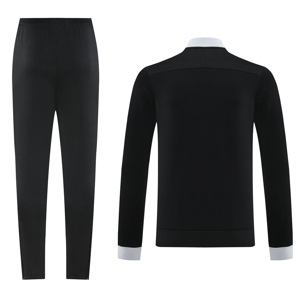 Nike Classic Jacket Suit - Black and White Trim