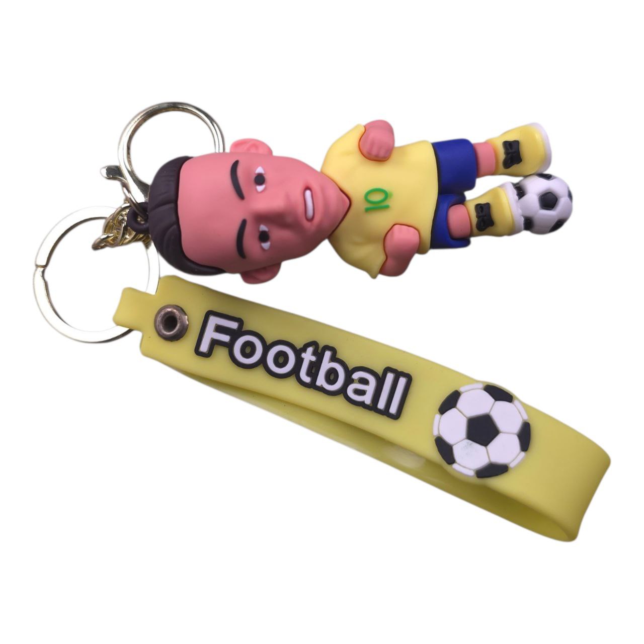 Mini Football Player Keychain – Cartoon Style