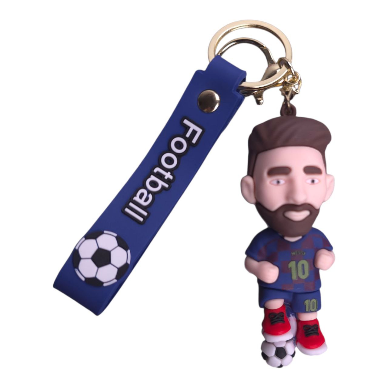 Mini Football Player Keychain – Cartoon Style
