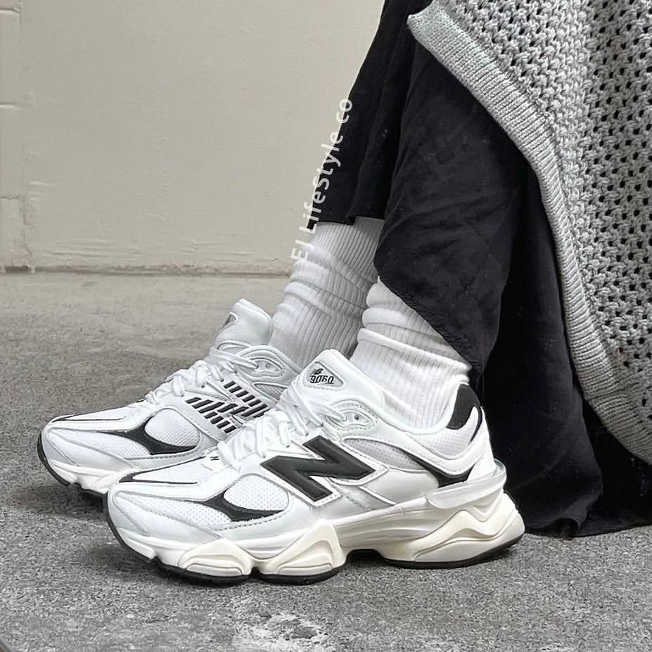 New Balance 9060 White Black