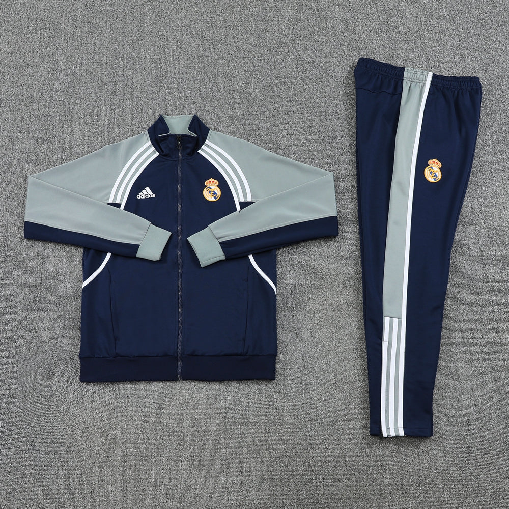 RM Pre Match Navy-Grey Jacket Suit