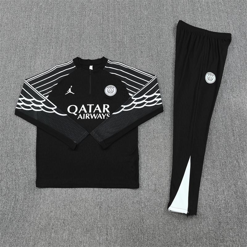 PSG Black and White tracksuit 2025/26