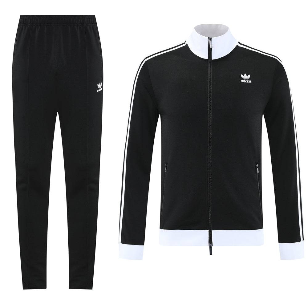 Adidas Black Jacket Suit