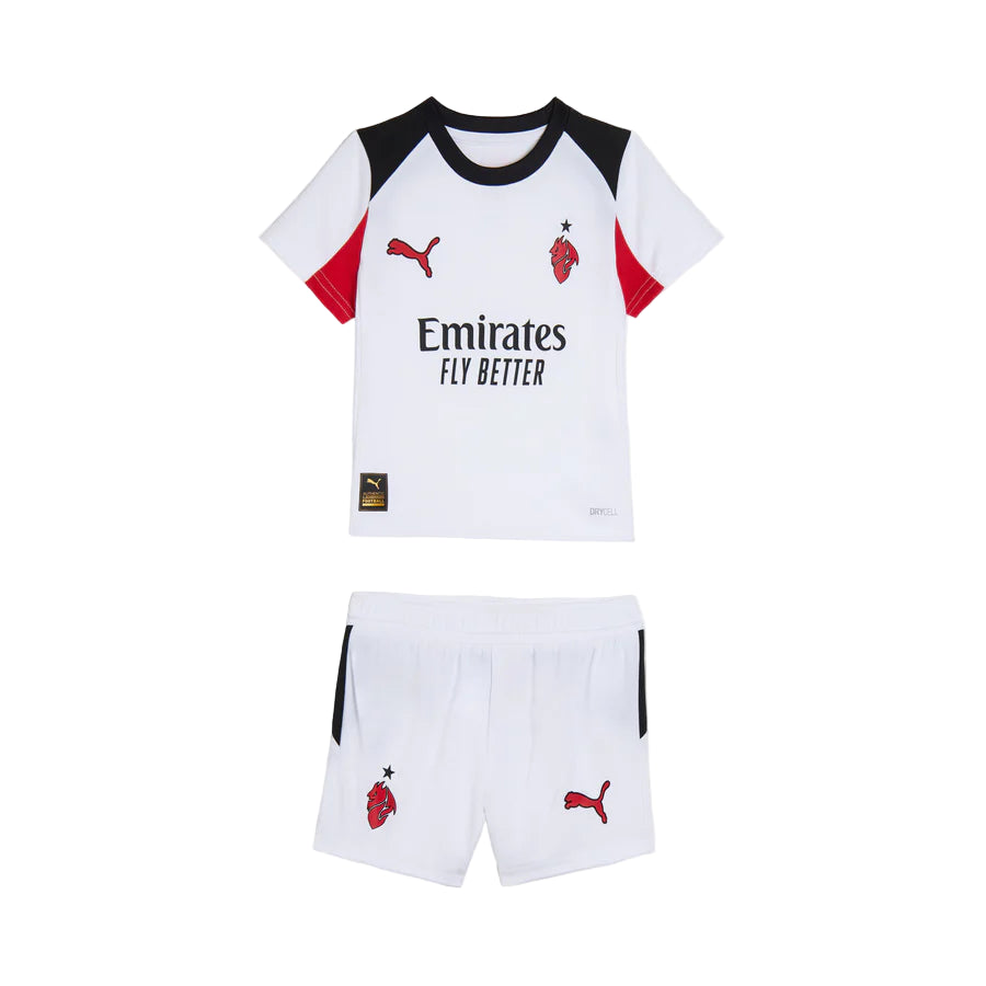 AC Milan Away Kids  kit 2025/26