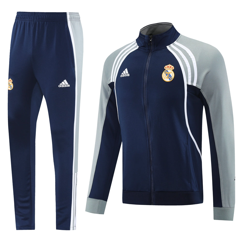 RM Pre Match Navy-Grey Jacket Suit