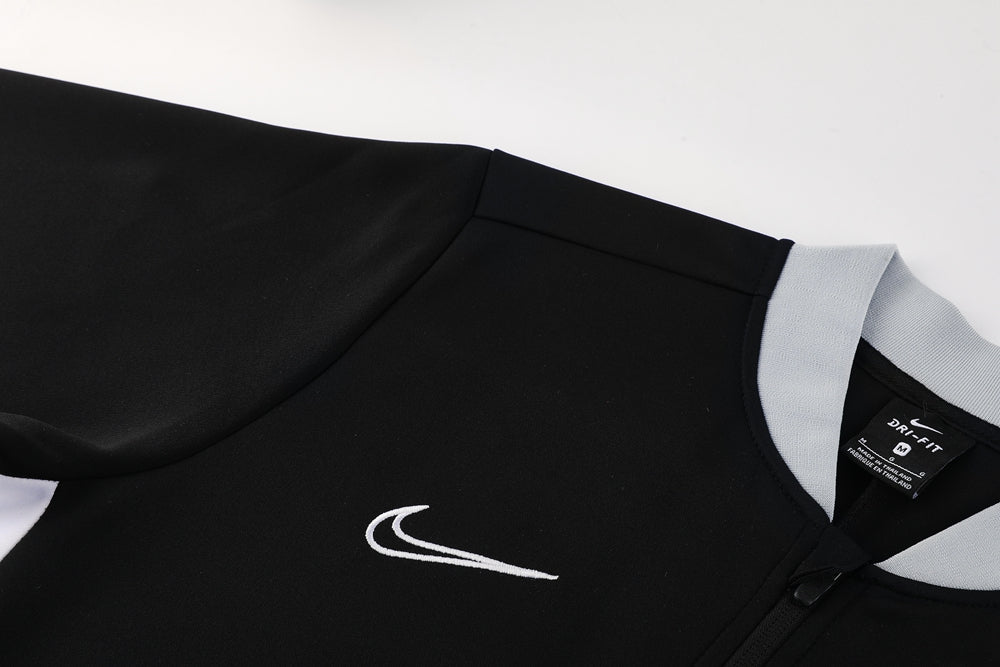 Nike Classic Jacket Suit - Black and White Trim